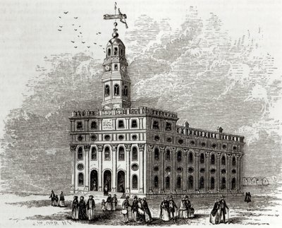 Nauvoo Temple, Illinois by John William Orr